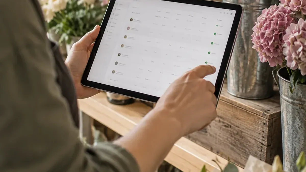 Titelbild: Das iPad im Blumenladen: Warum Touch die Arbeit verändert