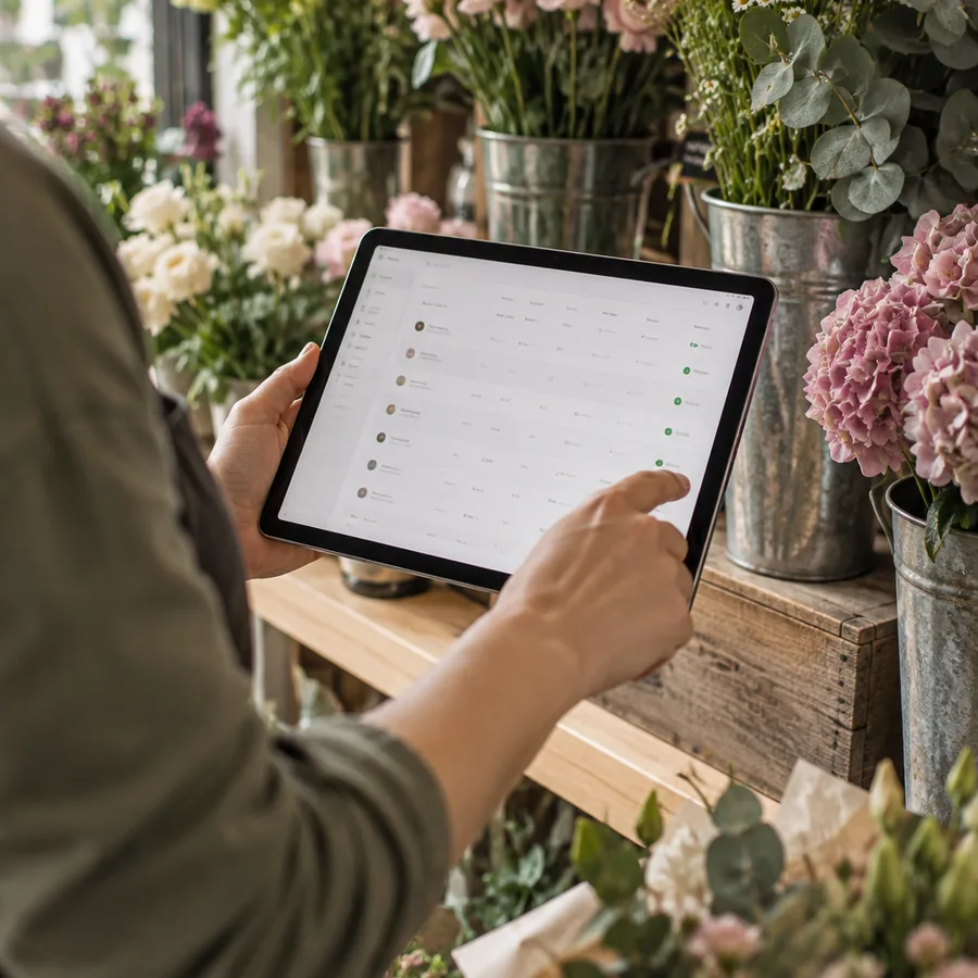 Computerprogramm für Floristen: FlowerTag
